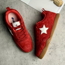 [Skateboard Shoes] Unisex Skateboard Shoes, Original Design Non-Slip Versatile Thick Sole Flat Sports Canvas New Trendy Outdoor Athletic Fashion Item High-End Streetwear for Boarding, Casual Sportswear and Parties, Skateboard Footwear, Party Shoes, Unisex Footwear, Trendy Sneakers, Reinforced Stitching, Nonslip Sole, Flat Sole Shoes, Sporty Canvas Shoes, Fashionforward Youth, Casual Wearers