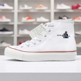 1pc Agatha All Along High-Top Sneakers - Breathable, Non-Slip, Thick Sole, Round Toe, Lace-Up Casual Shoes with Witchcraft Journey Design, Black & White, Unisex for Everyday Wear, Casual Footwear | Stylish High Tops | Durable Rubber Sole